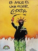 Pôster de El Amor es una mujer gorda