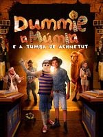 Pôster de Dummie a Múmia, e a Tumba de Achnetut