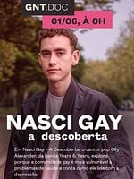 Pôster de Nasci Gay - A Descoberta