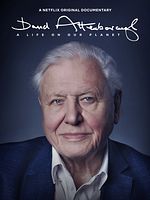 Pôster de David Attenborough e Nosso Planeta