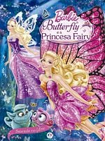 Pôster de Barbie Butterfly e a Princesa Fairy