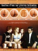 Pôster de Gotas D'Água em Pedras Escaldantes