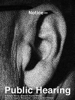 Pôster de Audiência Pública