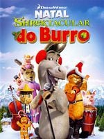 Pôster de Natal Shrektacular do Burro