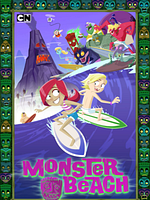 Pôster de Praia Monstro