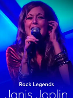 Pôster de Rock Legends - Janis Joplin