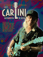 Pôster de Luiz Carlini – Guitarrista de Rock