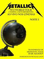 Pôster de Metallica M72 World Tour Live from TX #1