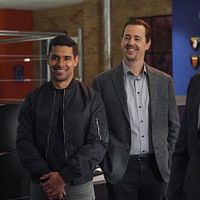 Ncis Foto Brian Dietzen David Mccallum Emily Wickersham Maria Bello Mark Harmon 1 No 1129 Cinema