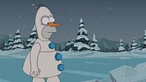 imagem de Os Simpsons 26ª Temporada - Sequência de abertura do episódio "I Won't Be Home for Christmas"