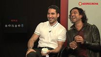 imagem de Sense8 - Entrevista Exclusiva com Miguel Ángel Silvestre e Naveen Andrews