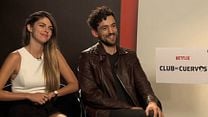imagem de Club de Cuervos 1ª Temporada Entrevista Exclusica Luis Gerardo Méndez e Stephanie Cayo