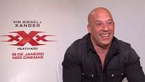 imagem de xXx: Reativado Entrevista exclusiva com Vin Diesel