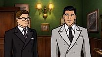 imagem de Kingsman: O Círculo Dourado -  "#TBT to That Time Archer Met Kingsman"