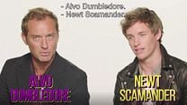 imagem de Animais Fantásticos: Os Crimes de Grindelwald Clipe (2) De Volta a Hogwarts com Jude Law e Eddie Redmayne