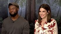 imagem de Bird Box Entrevista com Sandra Bullock e Trevante Rhodes