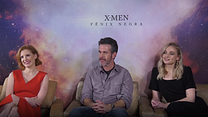 imagem de X-Men: Fênix Negra Entrevista com Jessica Chastain, Sophie Turner e Simon Kinberg
