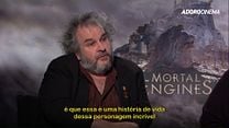 imagem de Máquinas Mortais Entrevista com Peter Jackson, Philippa Boyens, Hera Hilmar, Robert Sheehan, Leila George e Jihae