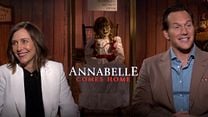 imagem de Annabelle 3 Entrevista Patrick Wilson, Vera Farmiga e produtor James Wan