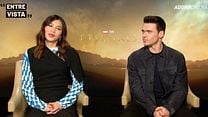 imagem de Eternos Entrevista com Gemma Chan e Richard Madden Legendada