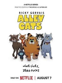 Pôster de Gatos de Rua, de Ricky Gervais