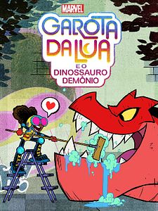Pôster de Garota da Lua e o Dinossauro Demônio Temporada 2