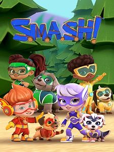 Pôster de S.M.A.S.H: Acampamento de Super-Heróis Temporada 1