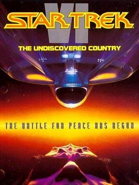 Pôster de Jornada nas Estrelas VI - A Terra Desconhecida