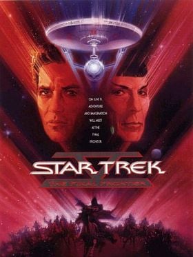 Pôster de Jornada nas Estrelas V - A Fronteira Final