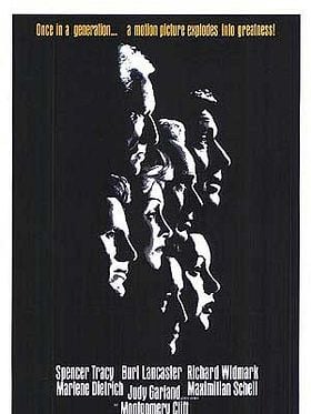 Pôster de Julgamento em Nuremberg