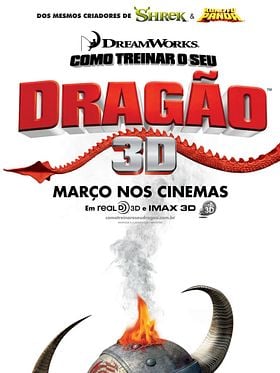 Pôster de Como Treinar o seu Dragão