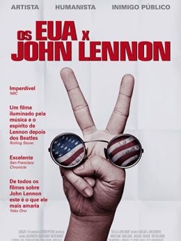 Pôster de Os EUA x John Lennon
