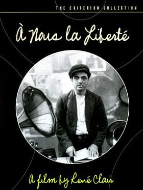 Pôster de A Nós a Liberdade