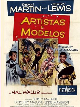 Pôster de Artistas e Modelos