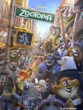 Pôster de Zootopia: Essa Cidade é o Bicho