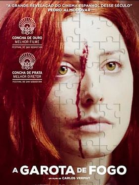 Pôster de A Garota de Fogo