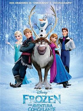 Pôster de Frozen - Uma Aventura Congelante