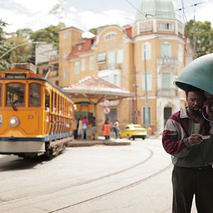 Foto Homem em Chamas