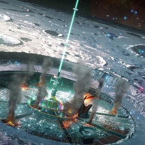 Foto O Nascer da Lua