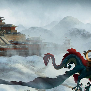 Foto A Menina e o Dragão