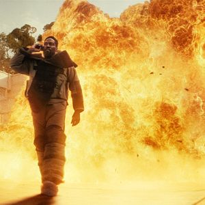 Foto Homem em Chamas