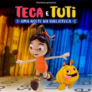 Foto Teca e Tuti: Uma Noite na Biblioteca