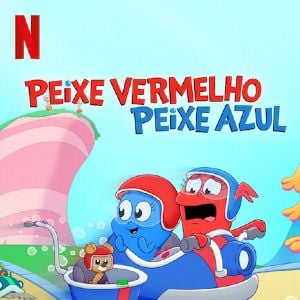 Foto Peixe Vermelho, Peixe Azul