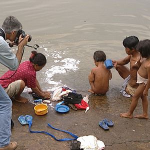 Foto Fotógrafo de guerra