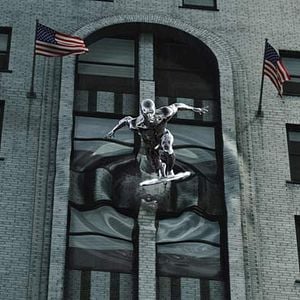 Foto Quarteto Fantástico e o Surfista Prateado