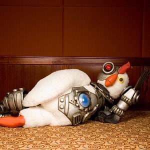 Foto Frango Robô