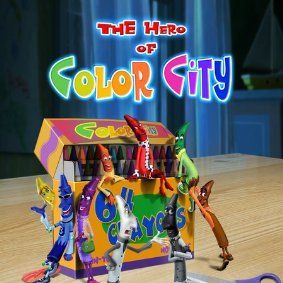 Foto The Hero of Color City