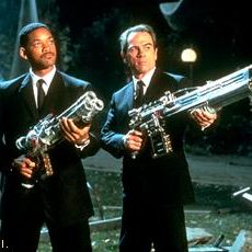 Foto Homens de Preto