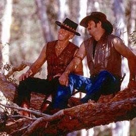 Foto Crocodilo Dundee em Hollywood