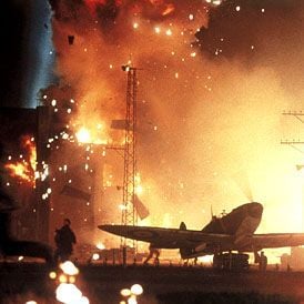 Foto Num Céu Azul-Escuro